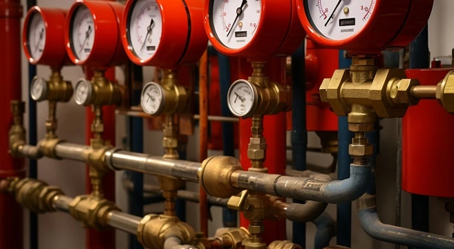 brass gas valve