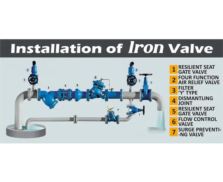 The Use of Iron Valves in Water Supply Systems
