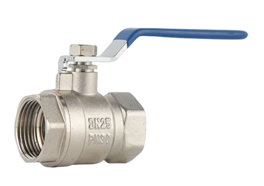 5243 NICKEL PLATED BALL VALVE PN30