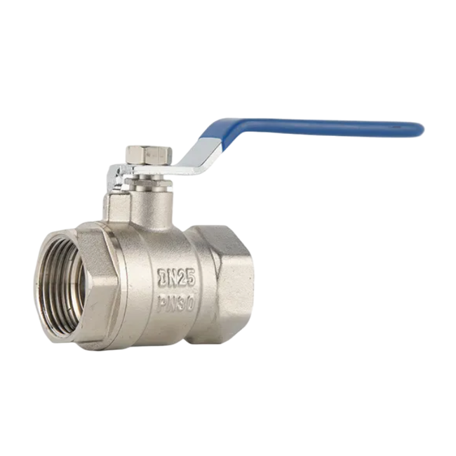 5243 nickel plated ball valve pn30