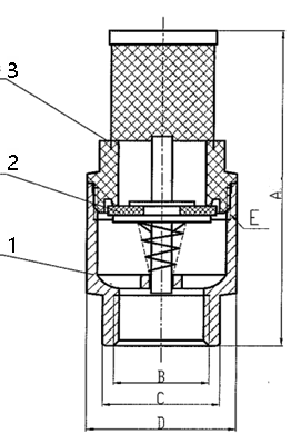 5413 brass check valve product description