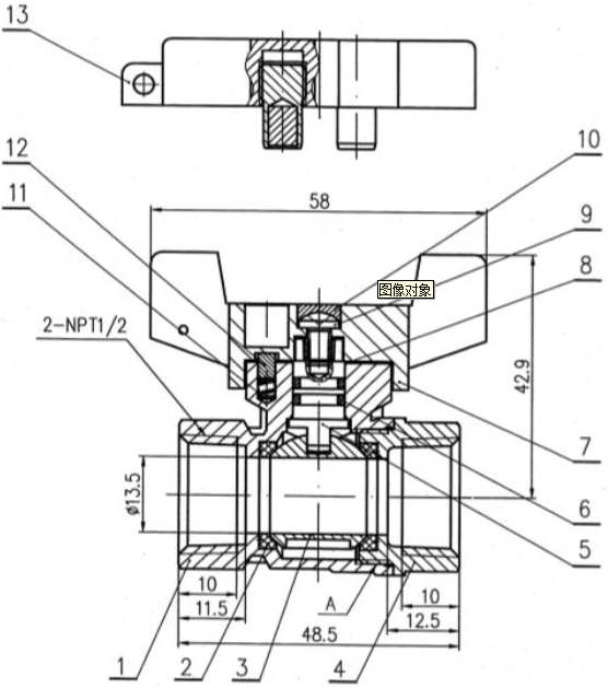 5244 anti fraud ball valve product description
