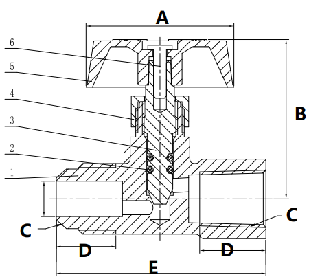 5352 needle valve product description
