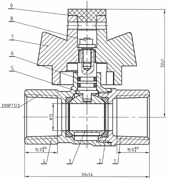 r95201 anti fraud ball valve product description