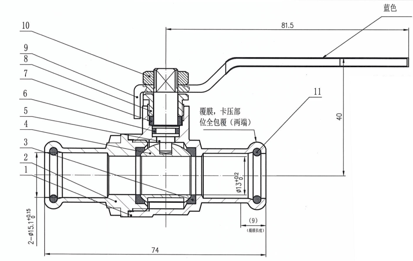 52007 press fit valve product description
