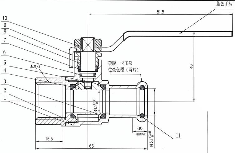 52008 press fit valve product description