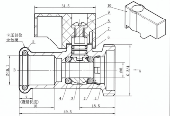 52017 press fit valve product description