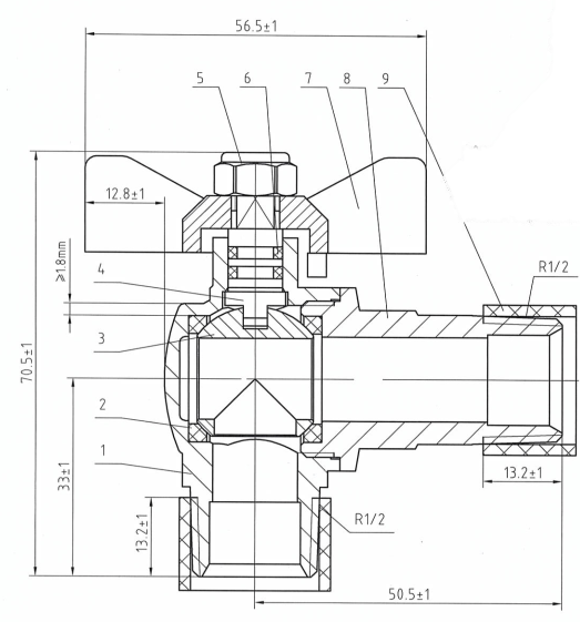 r30601 brass ball valve product description
