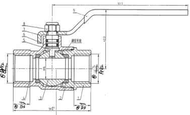 r60001 brass ball valve product description