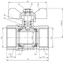 r61001 brass ball valve product description
