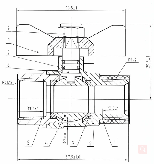 r90501 brass ball valve product description