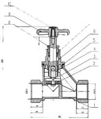 5332 stop valve product description