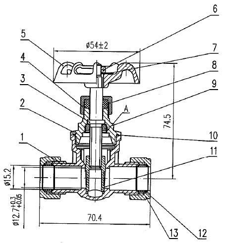 gate valve 5109