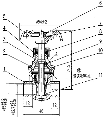 gate valve 5109a 