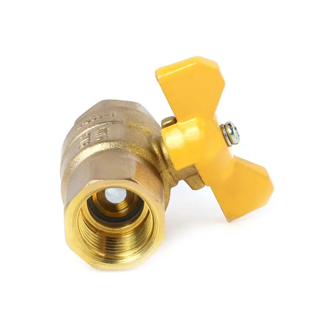 R90202 BRASS BALL VALVE