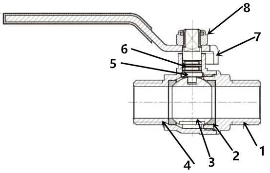 rt90603 brass ball valve