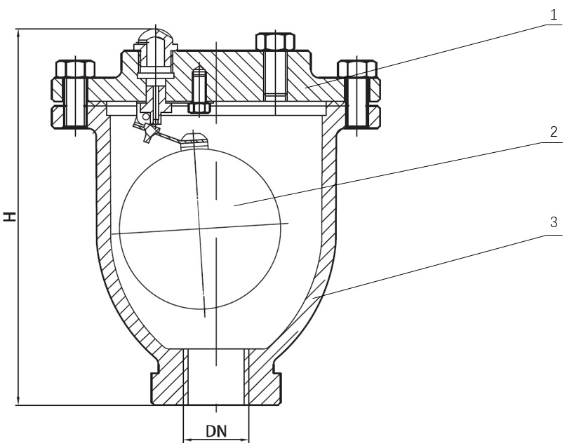 1705 air vent valve thread type 