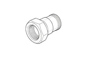 BRASS FITTING FOR GAS
