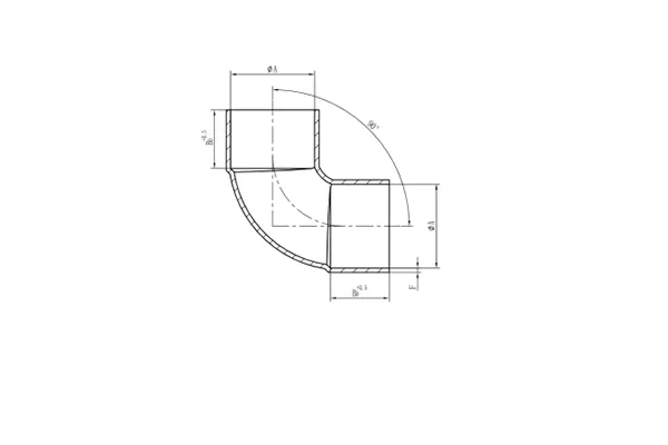 COPPER END FEED FITTING