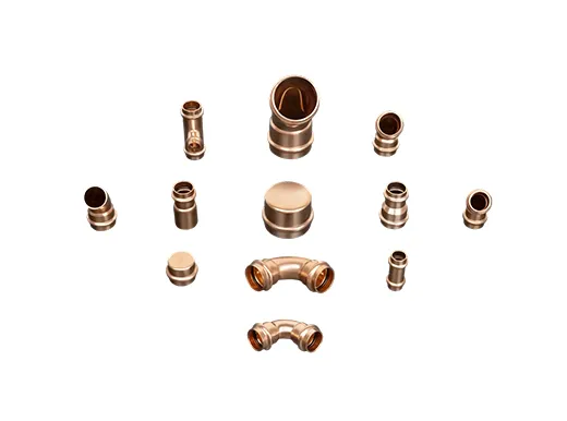 Press Fitting with V profile