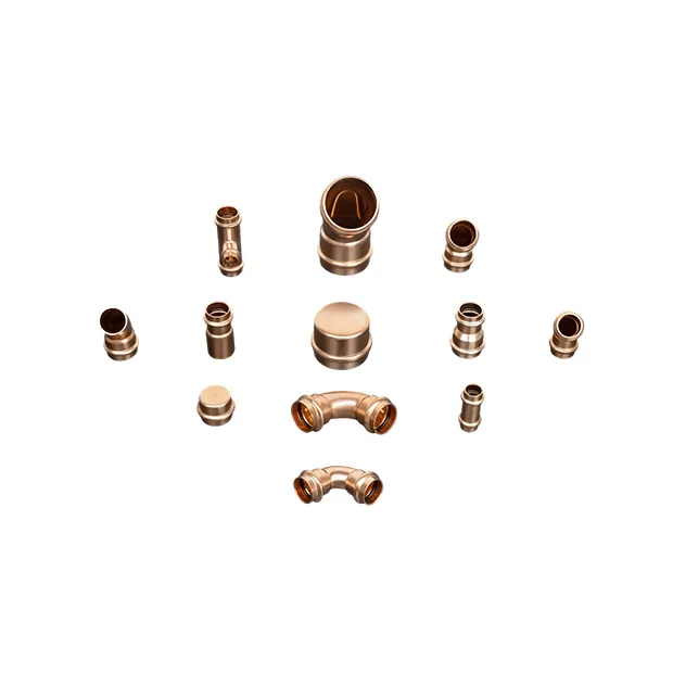 Press Fitting with V profile