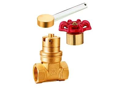 9119 LOCKABLE BRASS GATE VALVES