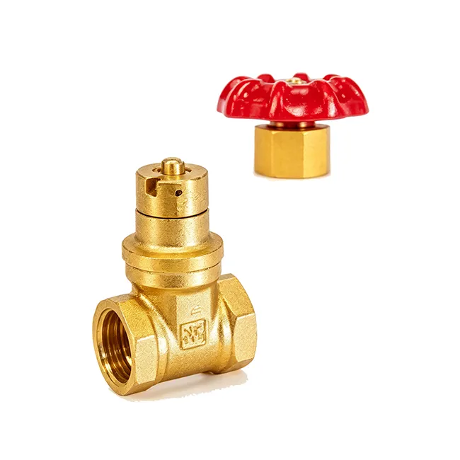 9119 LOCKABLE BRASS GATE VALVES