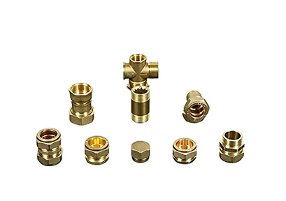 BRASS COMPRESSION FITTING