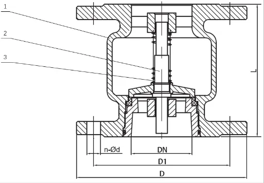 1401 MUFFLE CHECK VALVE
