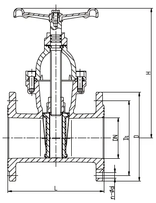 RESILIENT-SEATED GATE VALVE