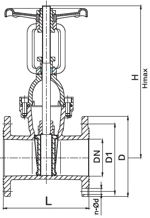 SOFT SEALING GATE VALVE 1191