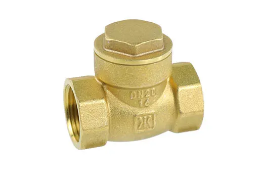 BRASS HORIZONTAL CHECK VALVE