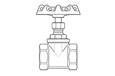 BRASS STOP VALVE